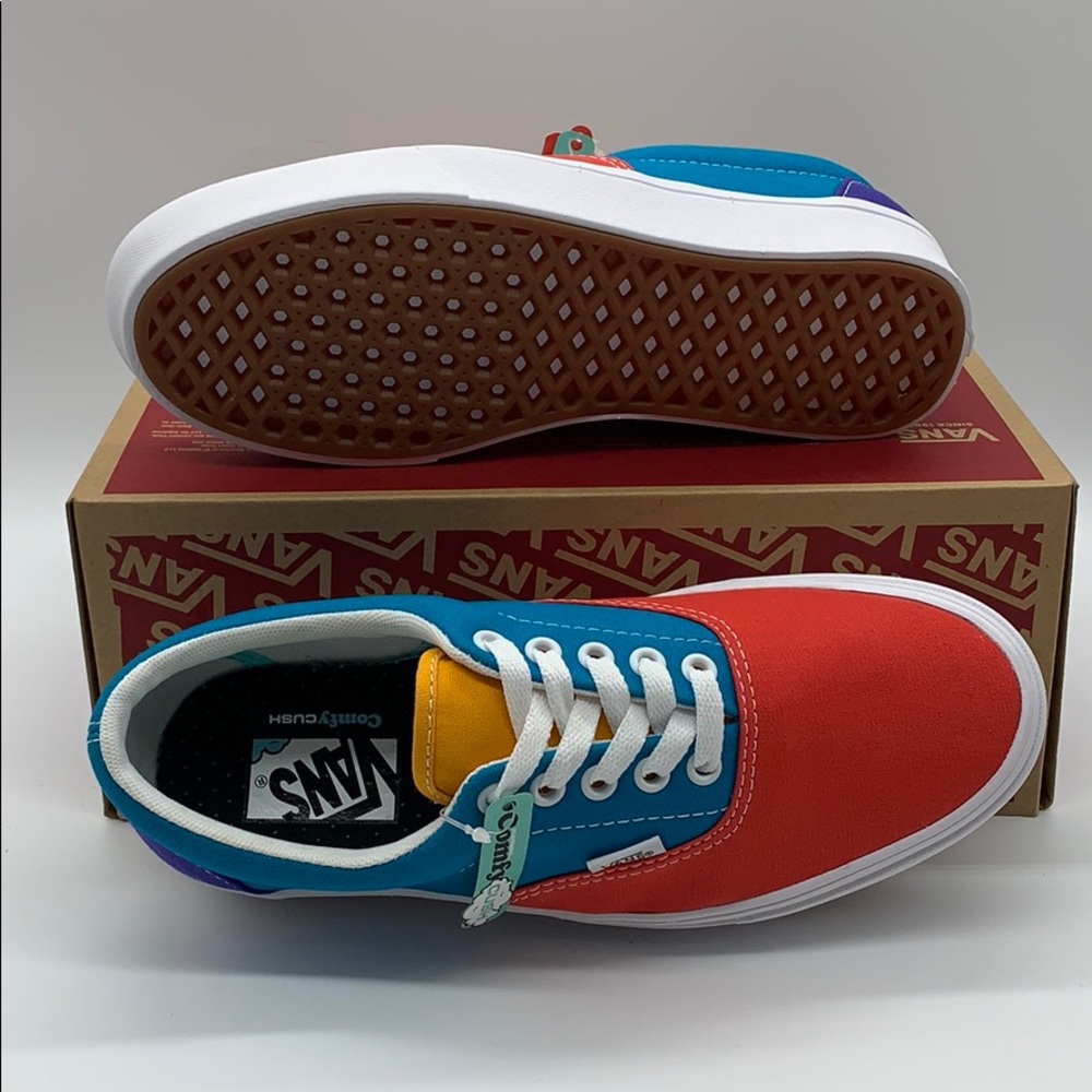 VANS COMFYCUSH ERA Multi Block Multi/True White Wm - Picture 5 of 16